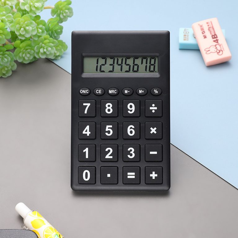 Handheld 8Digit Simple Color Mini Calculator Stationery Manufacturers